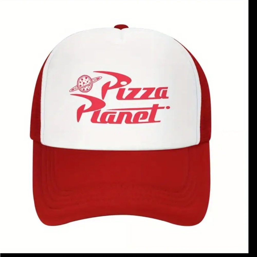 2x Pizza Planet Apron Hat Set  costume Disney Toy Story (2 sets/ 4 pc total - Picture 7 of 12